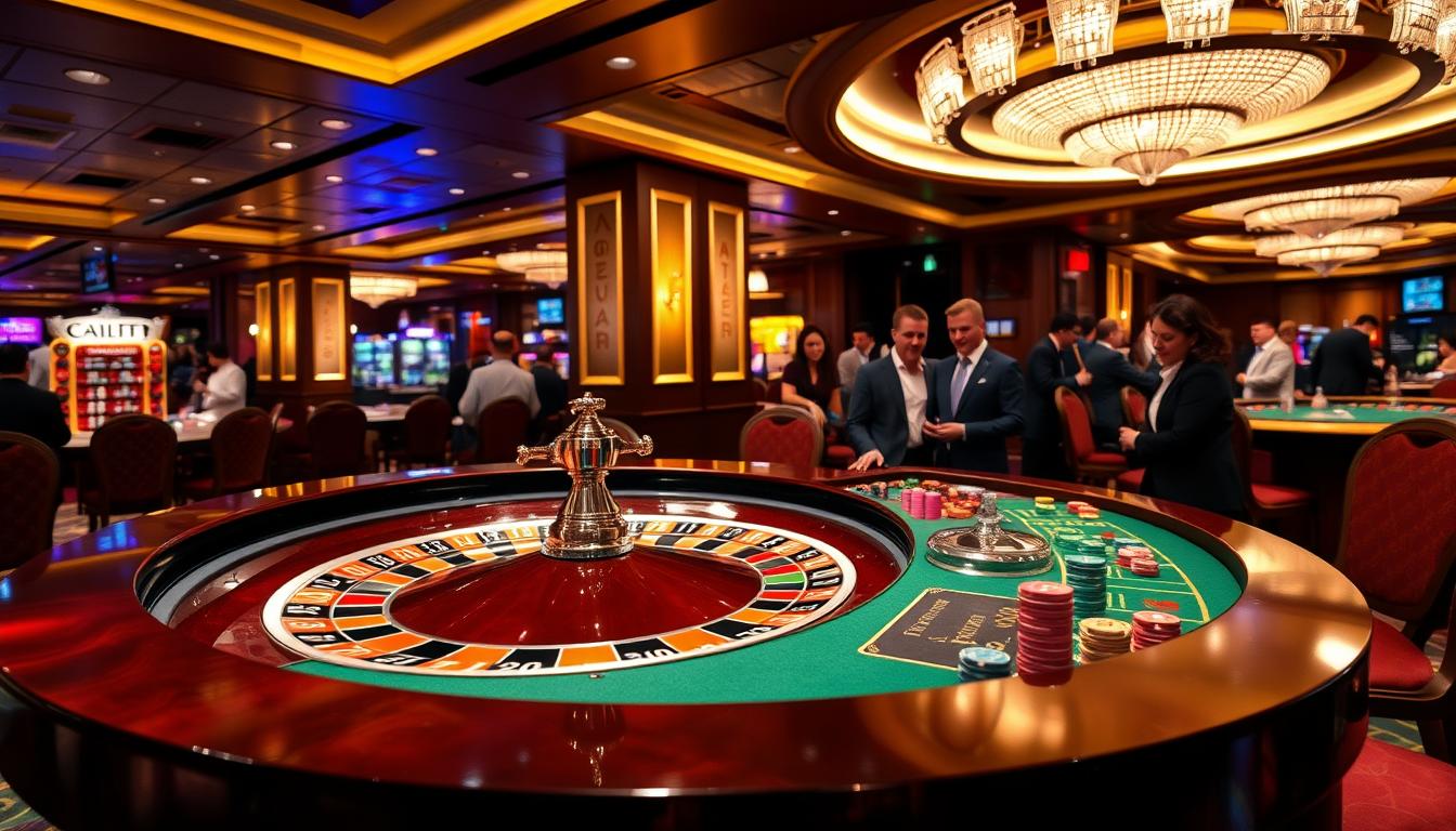 Roulette dengan dealer langsung